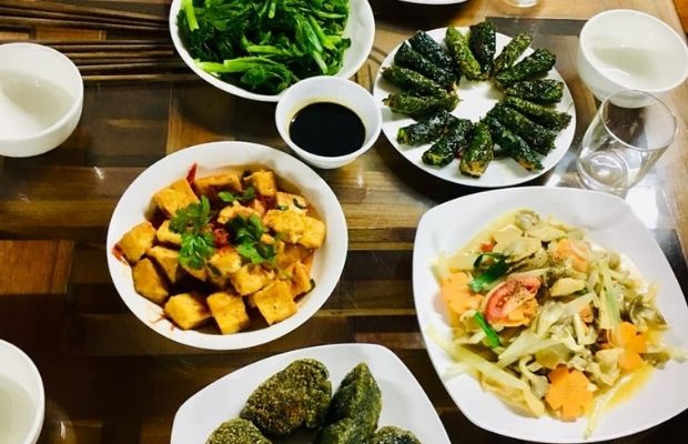 Delicious dishes in Bac Ha Boutique Homestay
